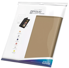 Ultimate Guard Binder: 24-Pocket 480 Zipfolio Xenoskin Sand UGD010343